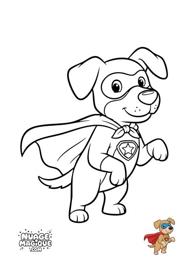 Chien Super-héros