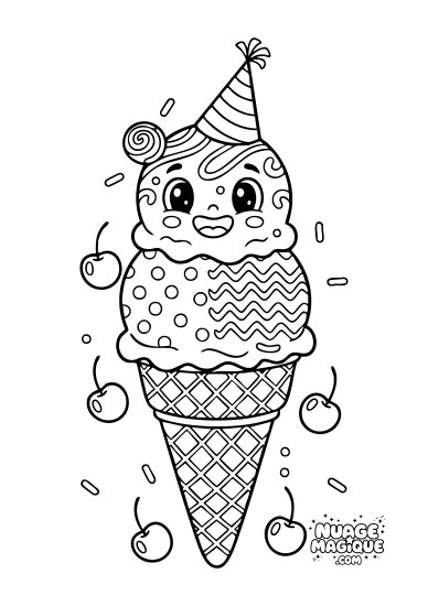 Cornet en fête