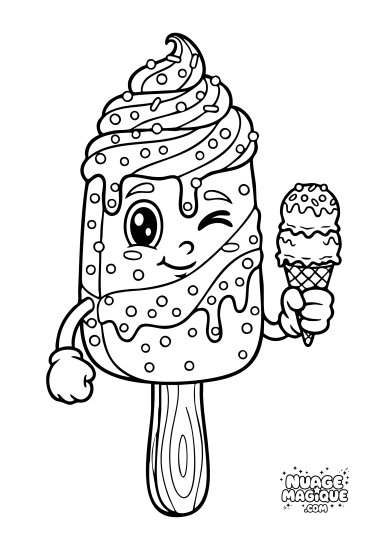 Glace Clin d'œil